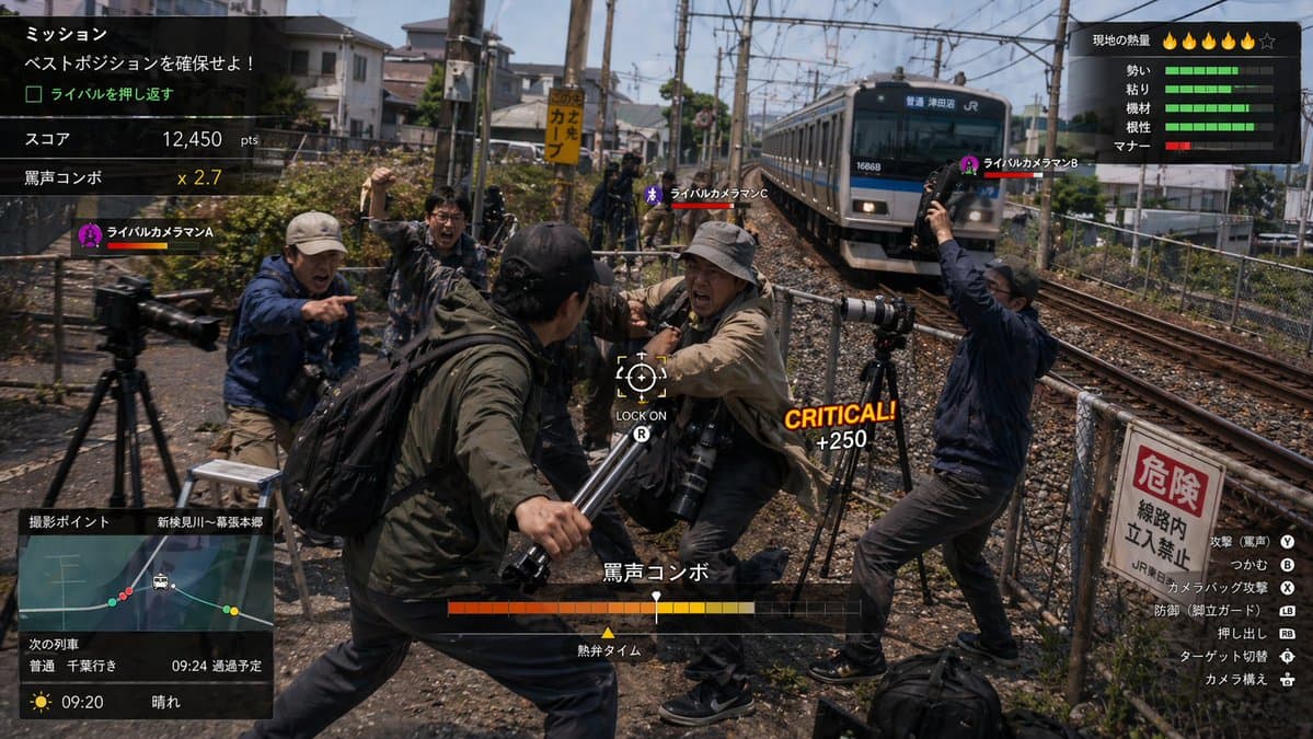 Train Photography Game Simulation preview image 3