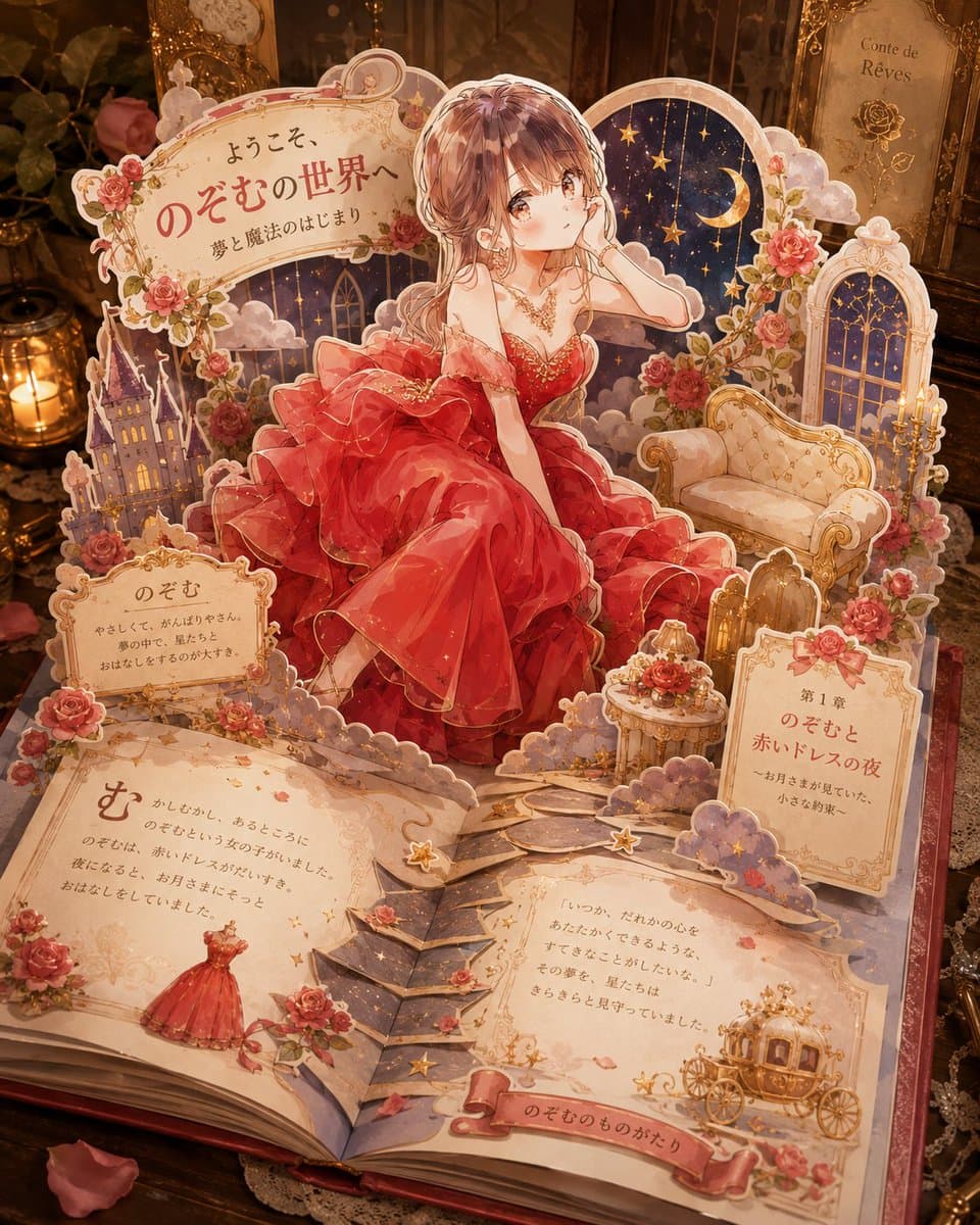 Personalized Pop-Up Fairy Tale Book preview image 1