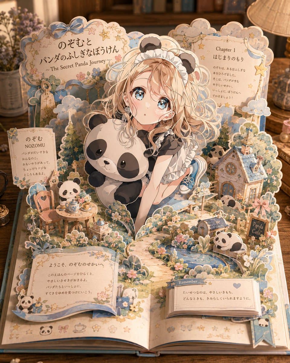 Personalized Pop-Up Fairy Tale Book preview image 4
