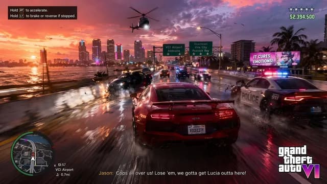Open-World Action Game HUD Screenshot preview image 1