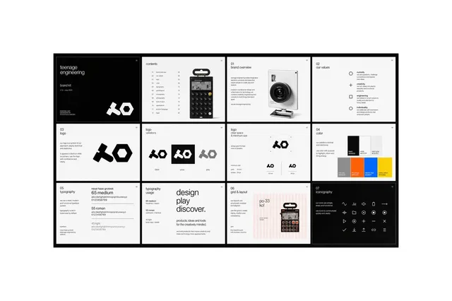 Multi-page Brand Kit Generator preview image 1