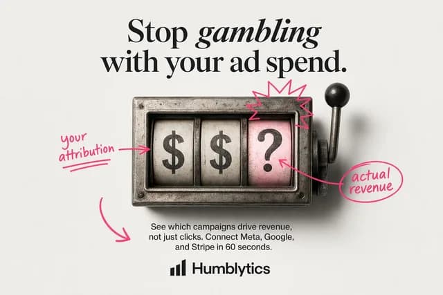 Minimal Slot Machine Attribution Ad preview image 1