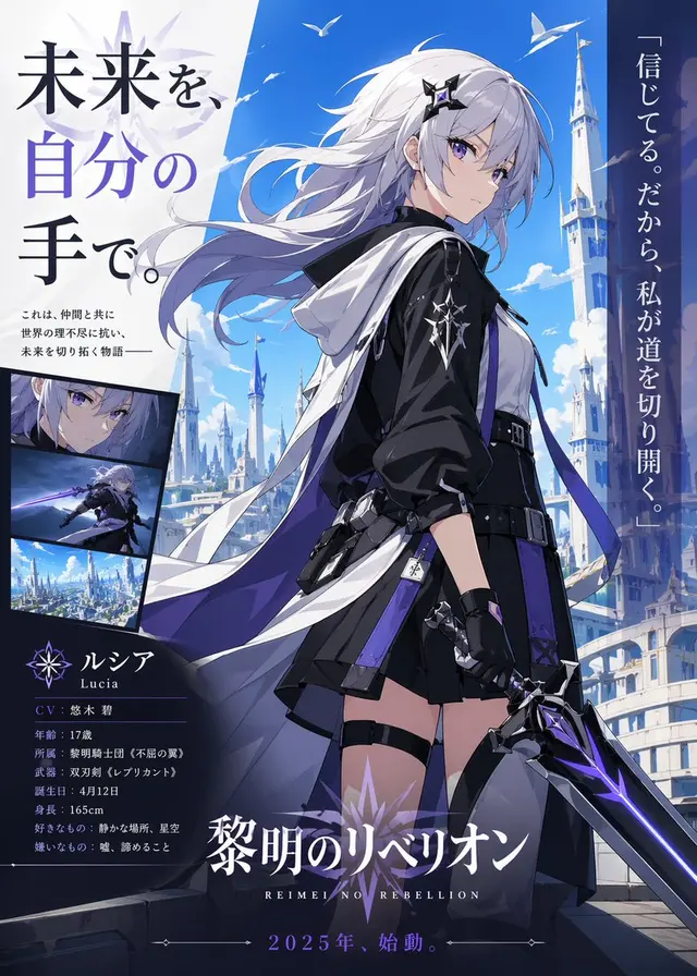 Anime Heroine Promo Poster preview image 1