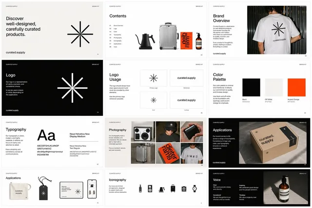Brand Kit Design Prompt preview image 1