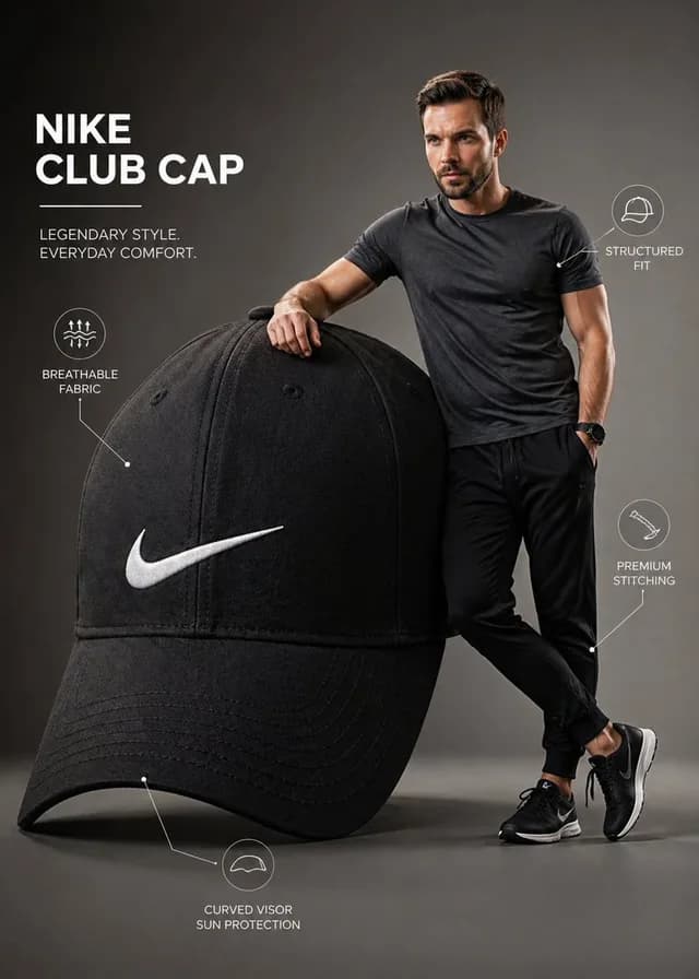 Premium Brand Infographic with Male Model preview image 1
