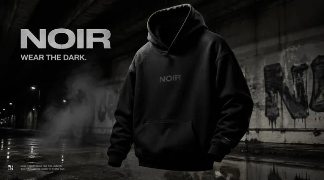 Streetwear Campaign Poster Prompt preview image 1