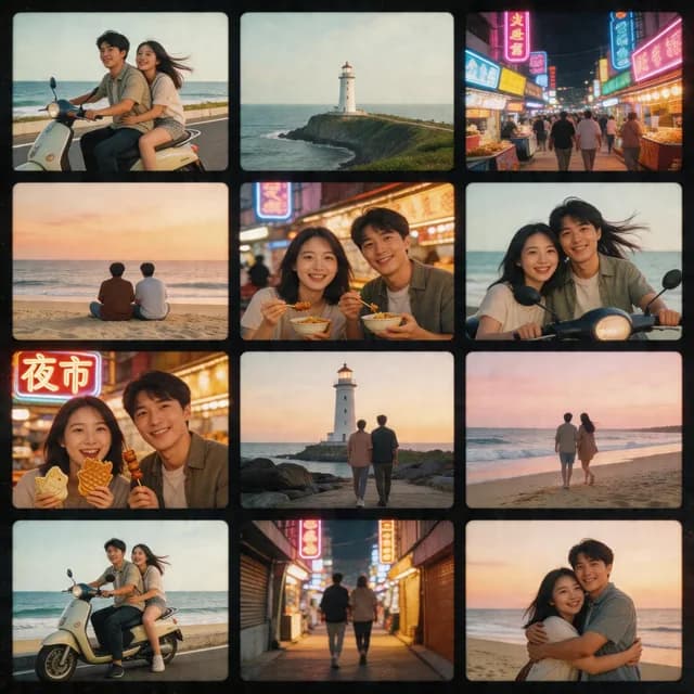 Nostalgic Tokyo Travel Collage preview image 1