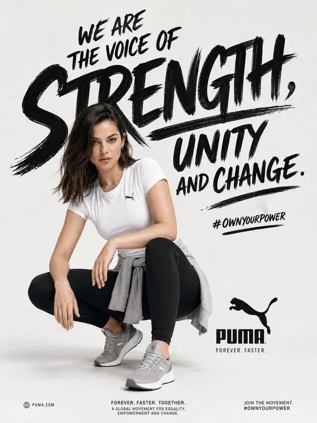 Empowerment Sports Campaign Poster preview image 1