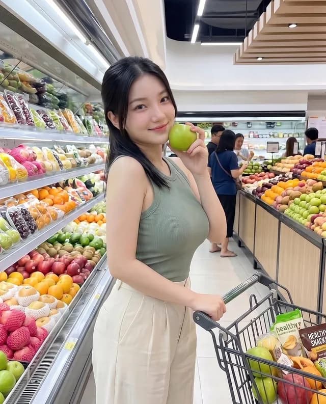 Modern Grocery Store Lifestyle Portrait preview image 1