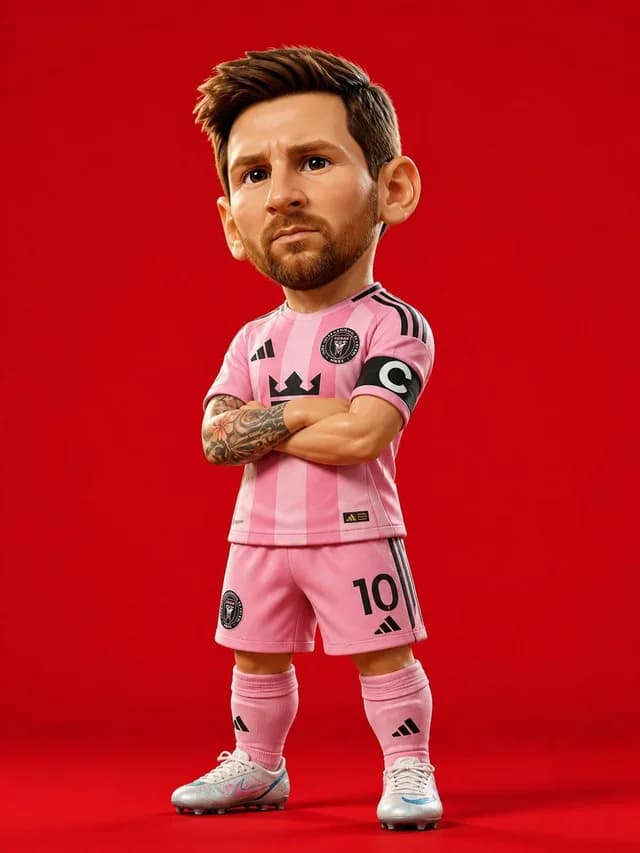 Cristiano Ronaldo 3D Toy Caricature preview image 1