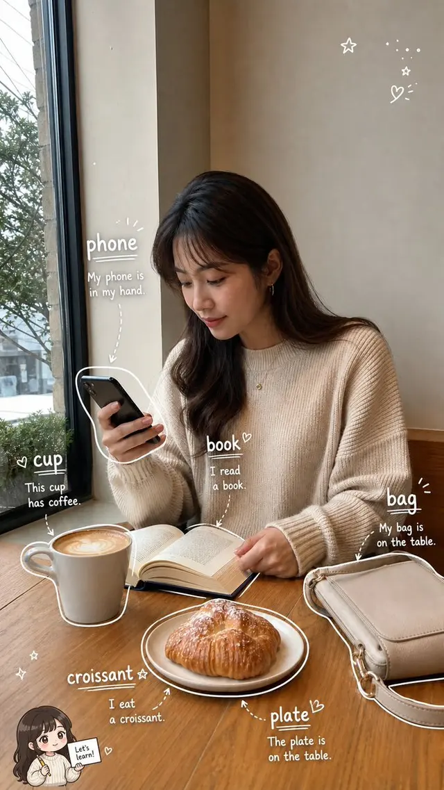 Cafe English Vocabulary Journal preview image 1