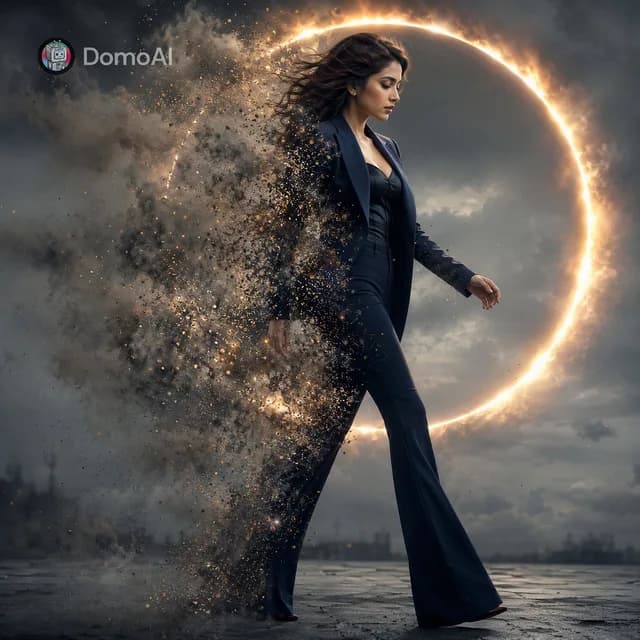 Cinematic Disintegration Fashion preview image 1