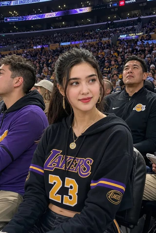 Lakers Arena Candid Portrait preview image 1