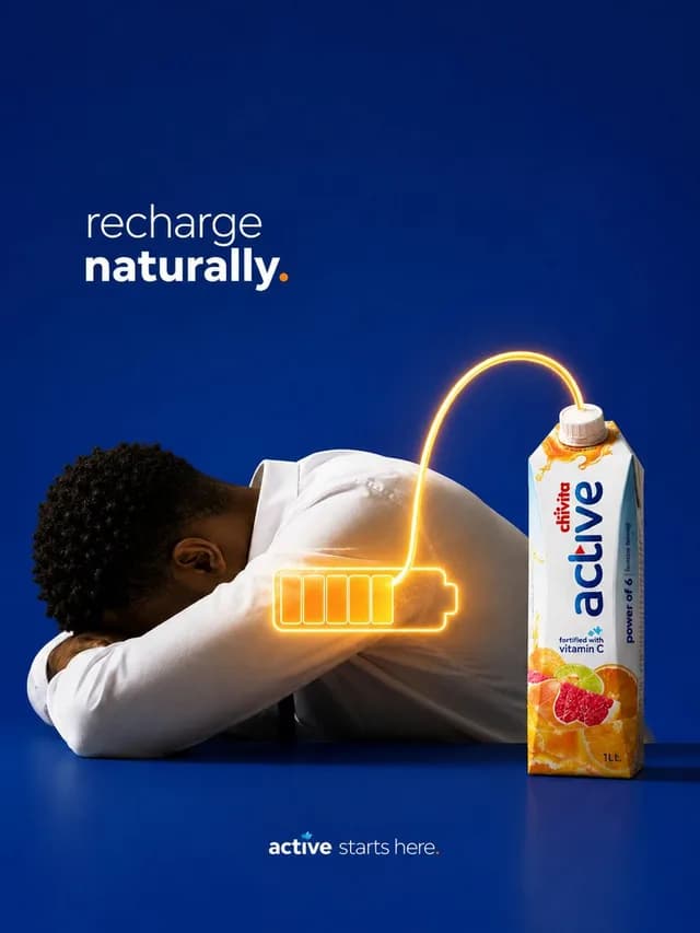 Recharge Naturally Juice Ad preview image 1