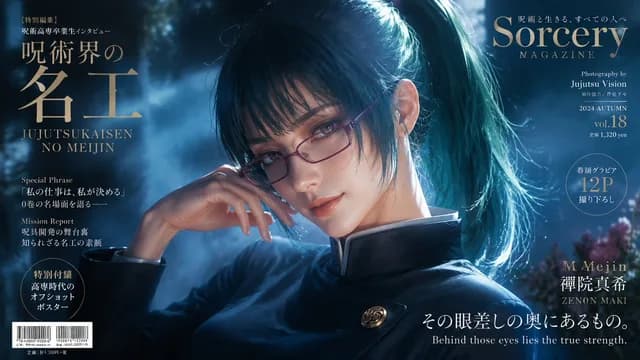 Sorcery Magazine Anime Cover preview image 1