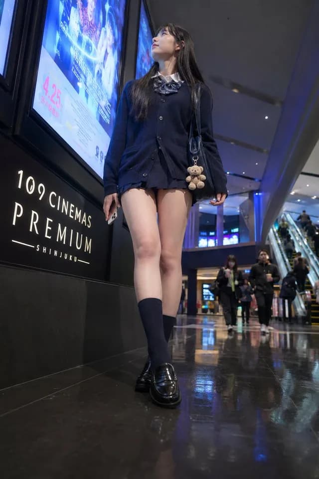 Cinema Lobby School-Inspired Fashion Photo preview image 1