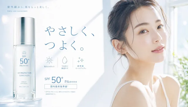 Japanese Sunscreen Beauty Banner preview image 1