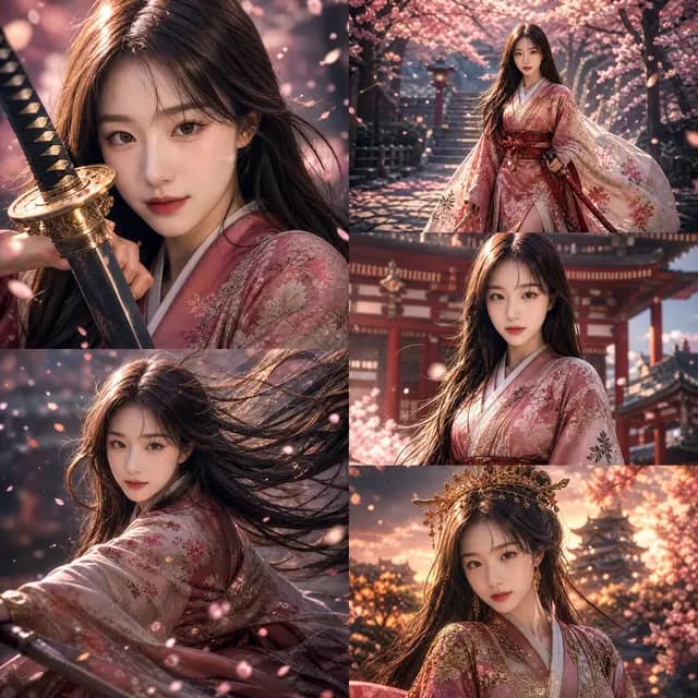Anime Warrior Princess Editorial preview image 1