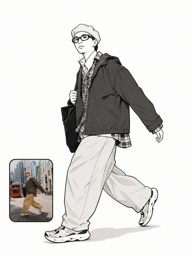 Photo to Manga Art Transformation preview image 1