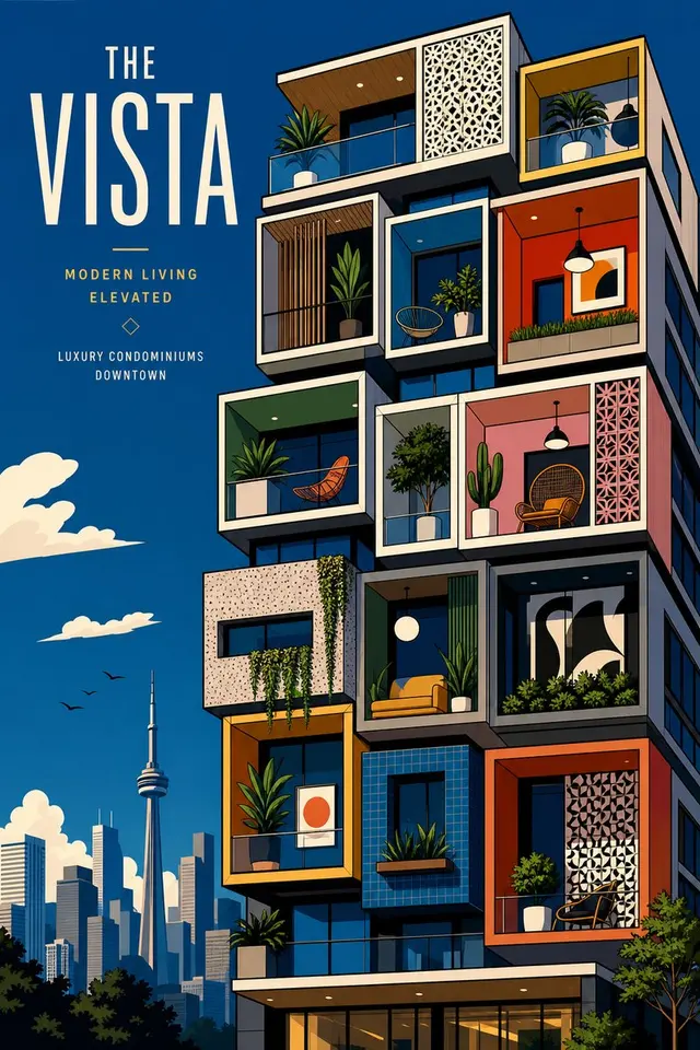 The Vista Modular Condo Poster preview image 1