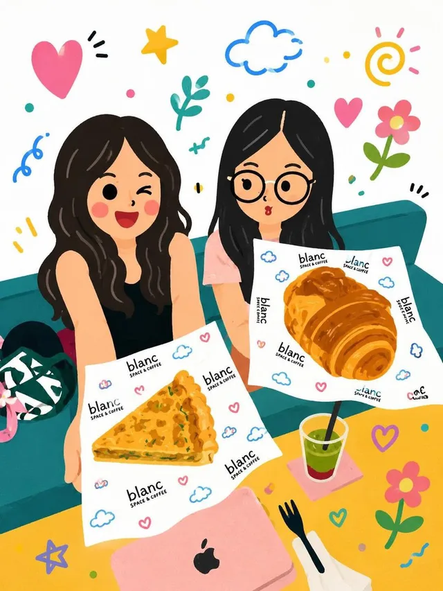Kawaii Storybook Doodle Illustration - 1 preview image 1