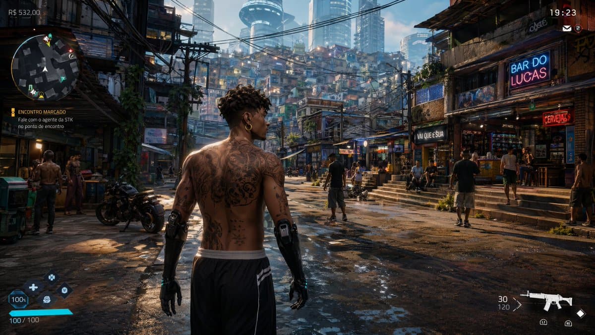 Video Game Lobby Interface Prompt preview image 4