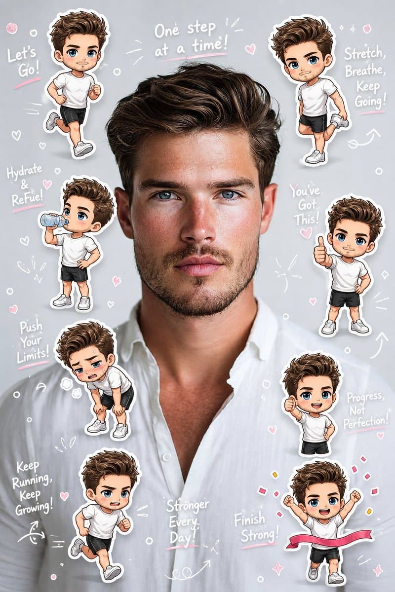 Chibi Clone Sticker Diary preview image 2
