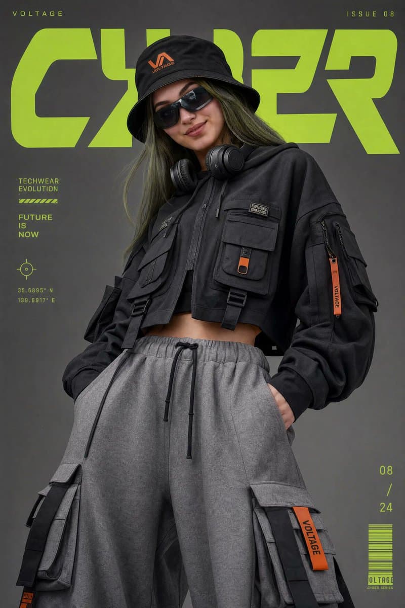 Techwear 科技高级时装社论 preview image 1