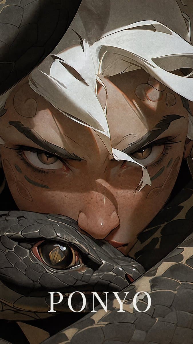Dark Raven Armor Anime Portrait preview image 2